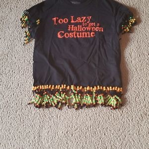 Halloween beaded T-shirt